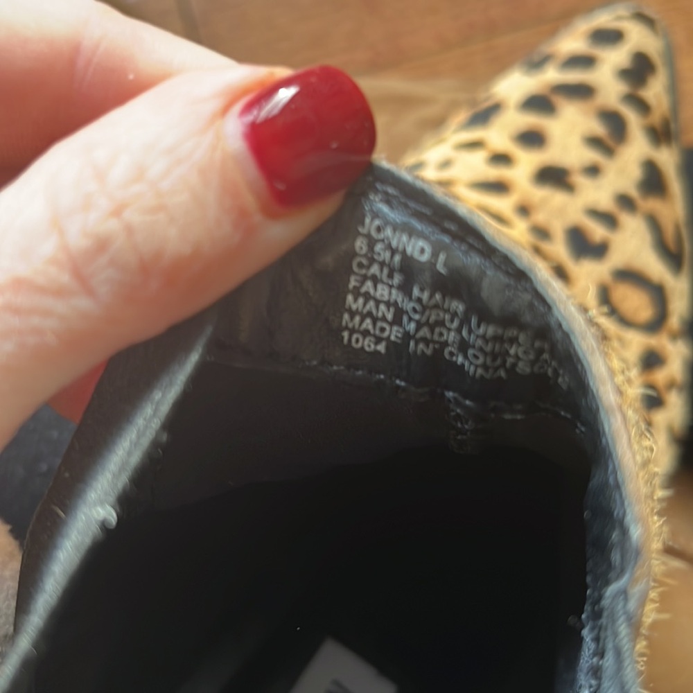 Leopard Print Boots - Picture 6 of 6